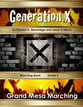 Generation X Marching Band sheet music cover